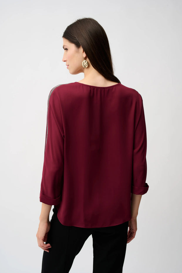 Recycled Soft Twill Boxy Top