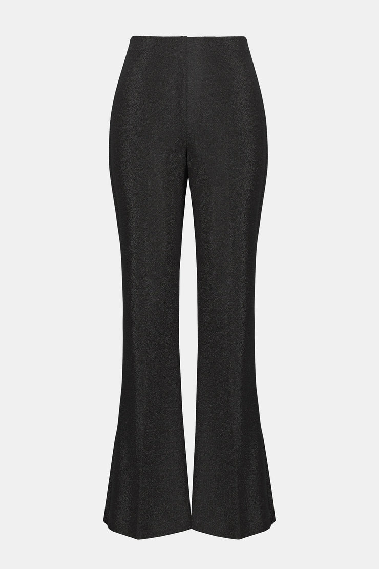 Signature | Novelty Knit Flared Pull-On Pants