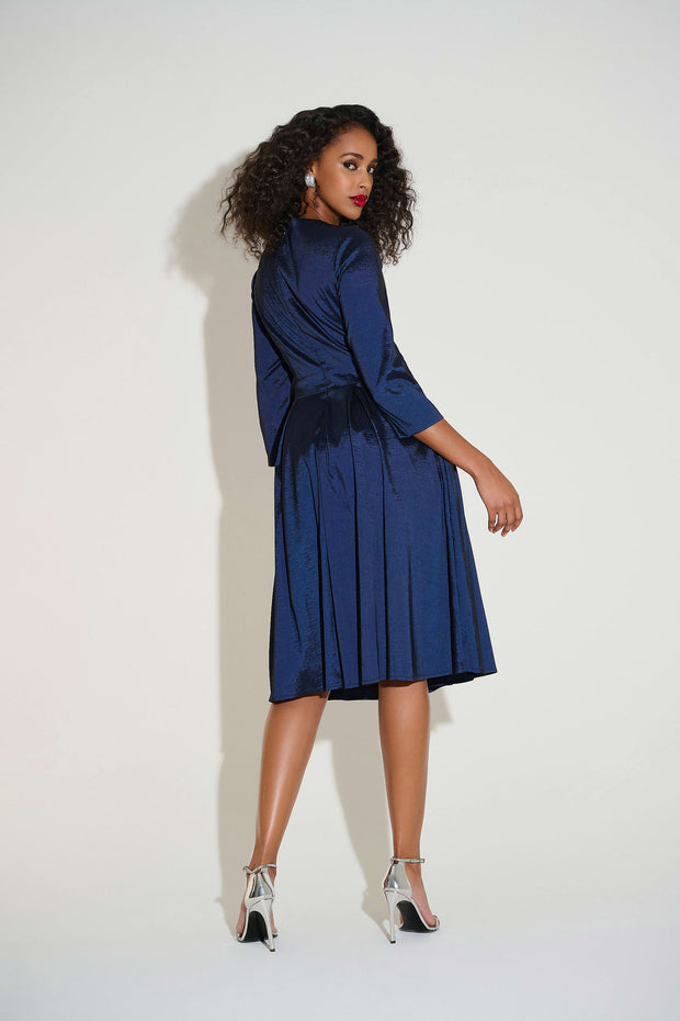 Signature | Stretch Taffeta Fit & Flare Dress
