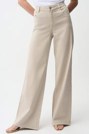 Goldie | Classic Wide-Leg Stretch Denim Jeans
