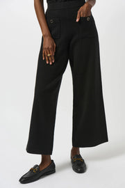 Sweater Knit Straight Leg Pants