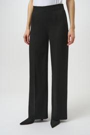 Heavy Knit Wide Leg Pull On Pants