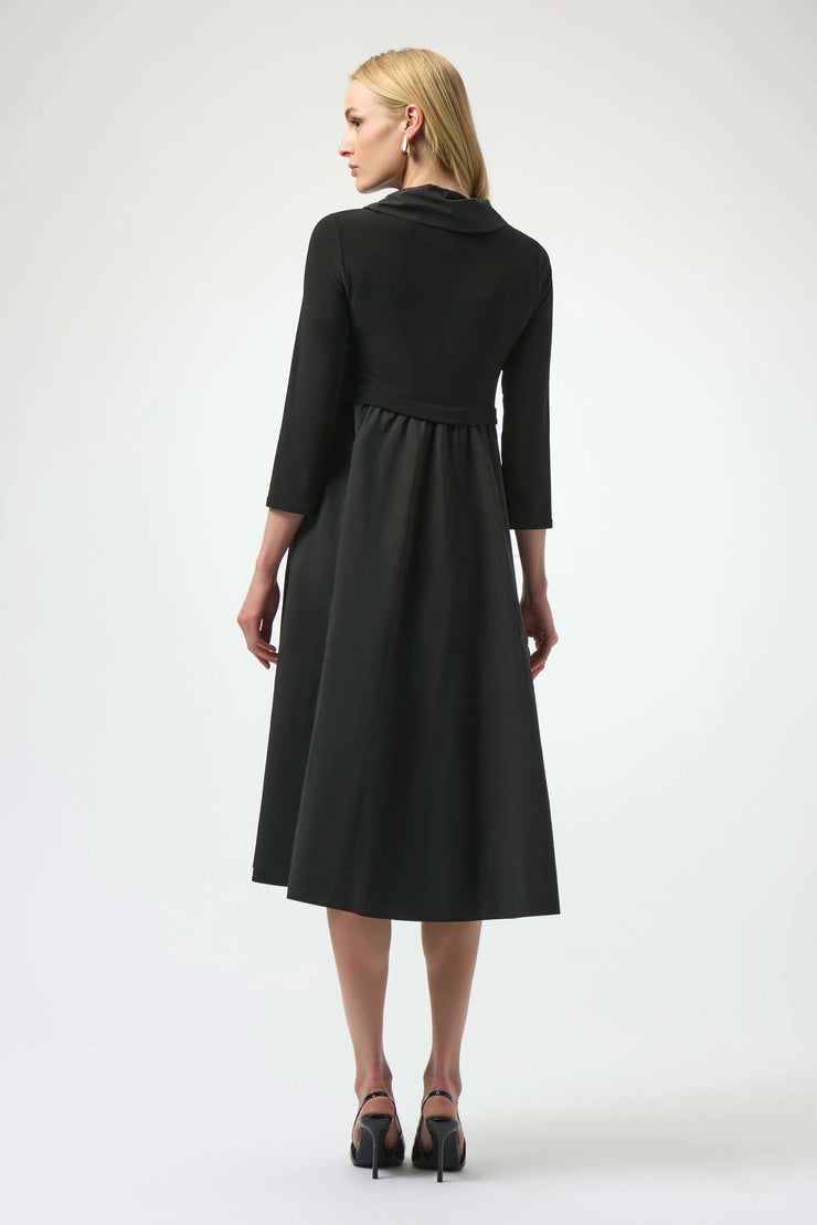 Silky Knit & Memory Fit and Flare Dress