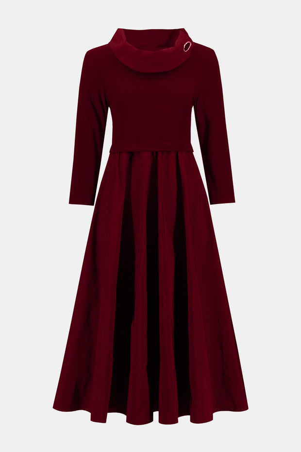 Silky Knit & Memory Fit and Flare Dress