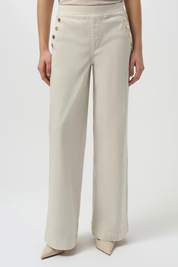 Classic Wide Leg Pull-On Jeans