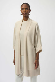 Sweater Knit Cover-Up with Iron-On Detail