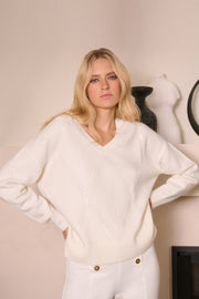 Sweater Knit Pullover with Sequins