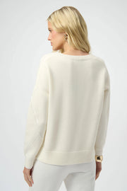 Sweater Knit Pullover with Sequins