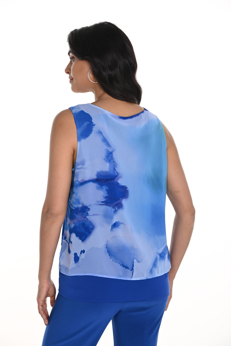 V-Neck Sleeveless Top