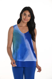 V-Neck Sleeveless Top