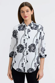 Margie Poppy 3/4 Sleeve Shirt