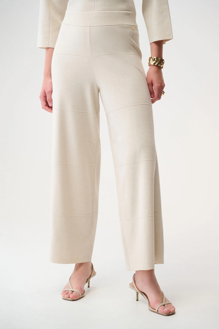 Brushed Viscose Culotte Pants