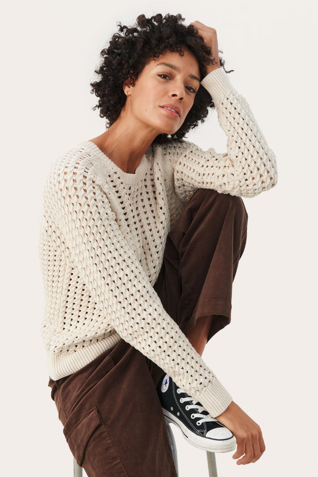 Cristel Open Knit Sweater