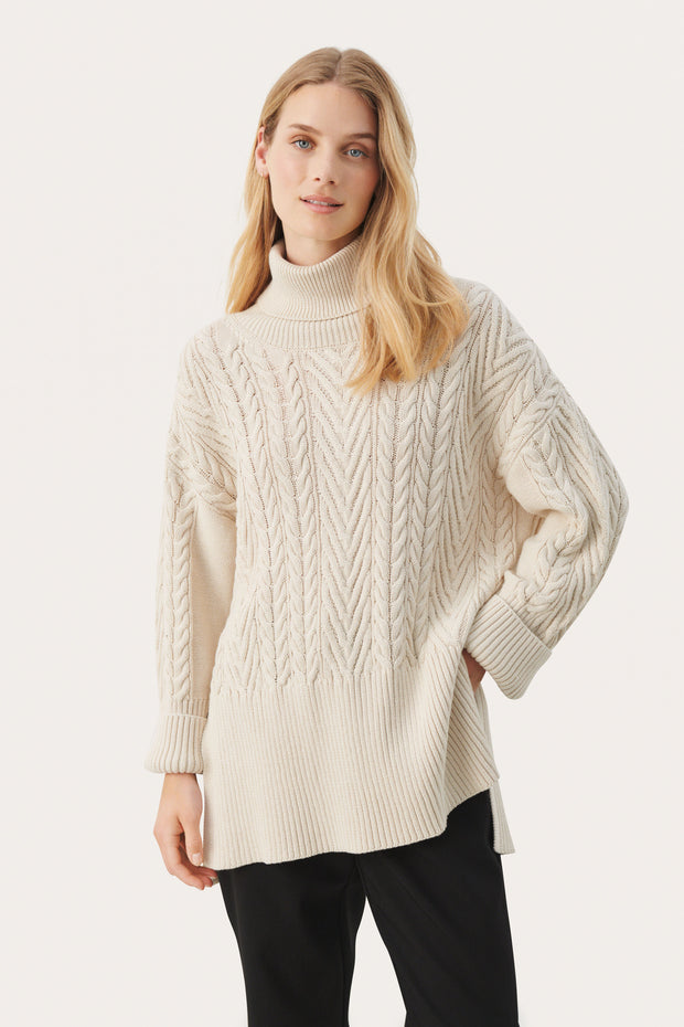 Rennah Cable Knit Sweater