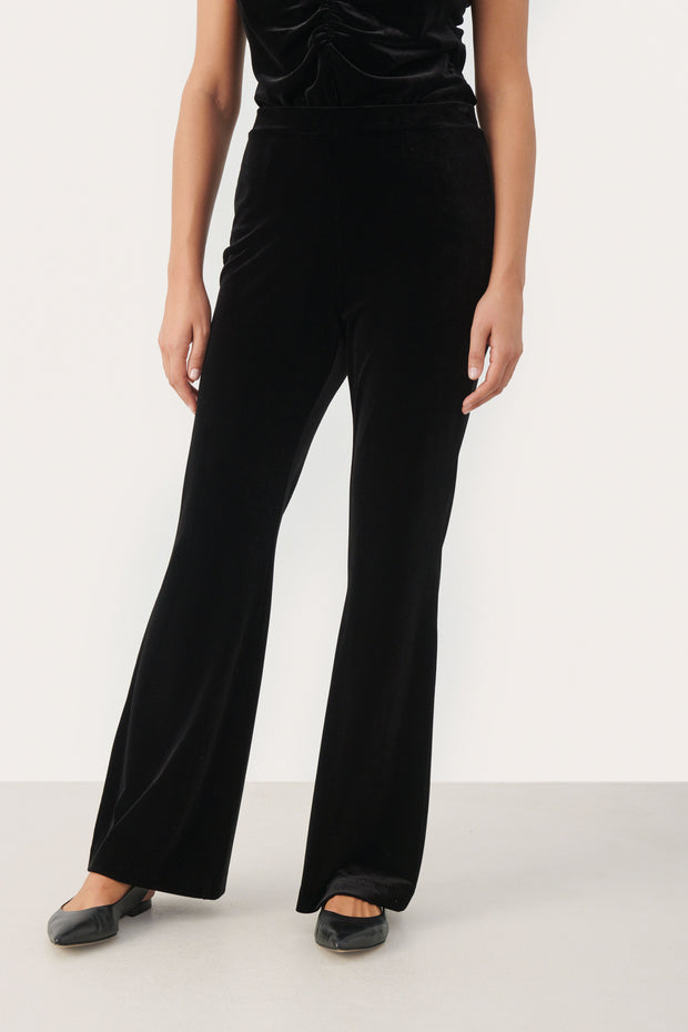 Dorella Velvet Wide Leg Pant