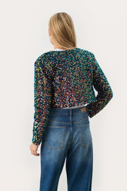 Marta Sequin Bolero Jacket