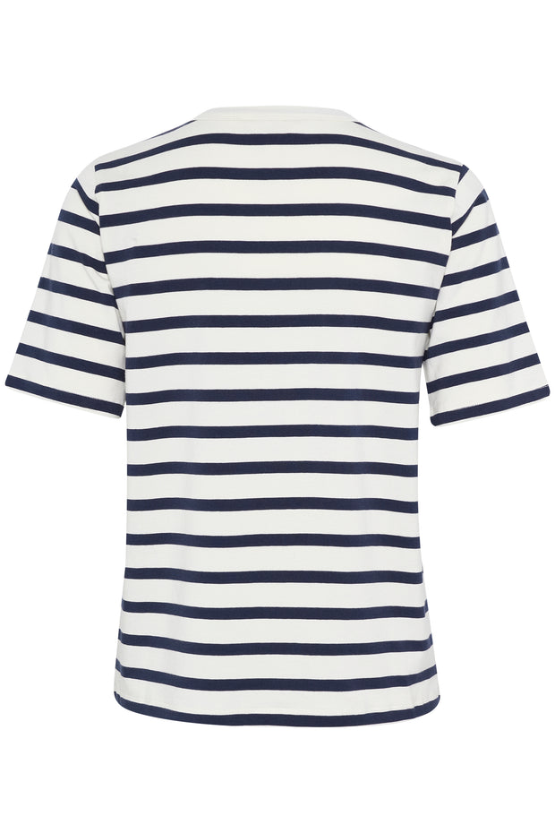 Striped Crew Neck T-Shirt