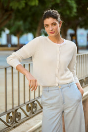 Linen Blend Cardigan