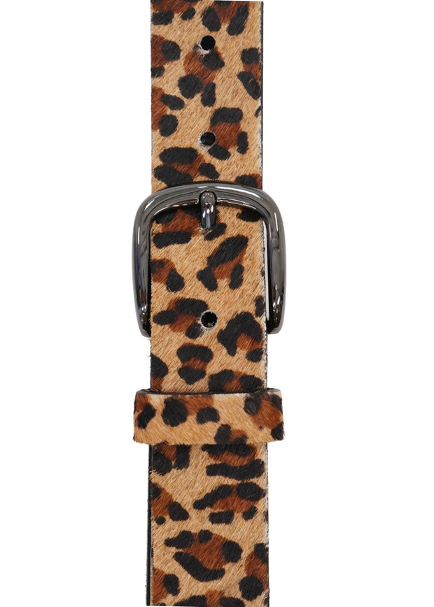 Leopard Print Belt