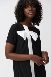 Bow Detail Shift Dress