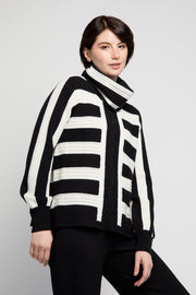 Striped Crew Sweater