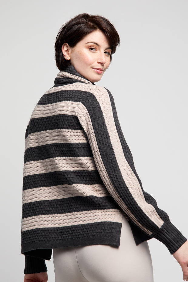 Striped Crew Sweater