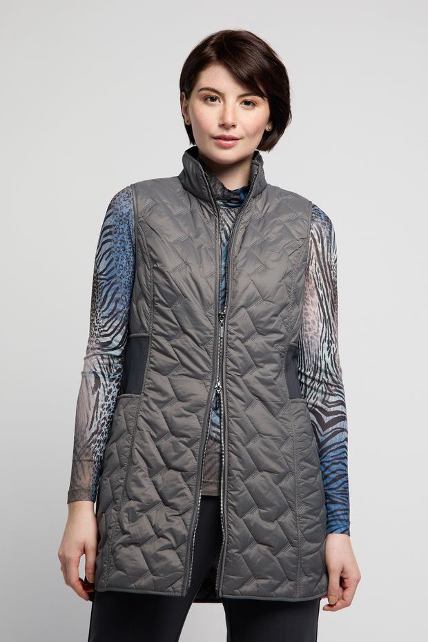 Quilted Fitted Vest