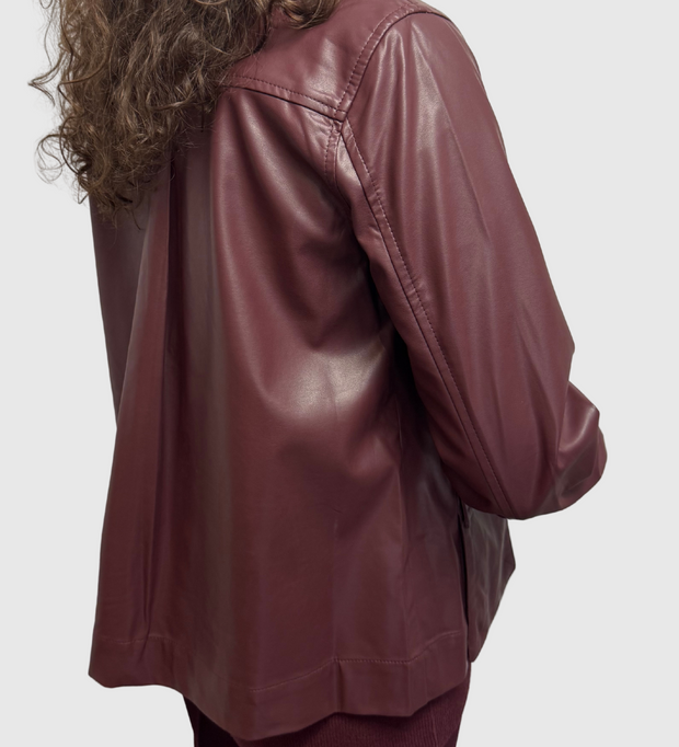 Vegan Leather Jacket