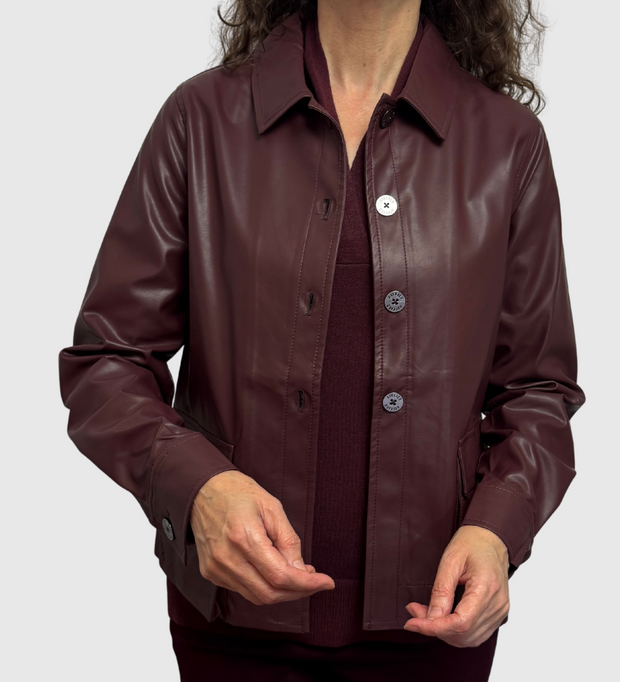 Vegan Leather Jacket