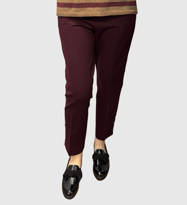 Ankle Pant Button Detail