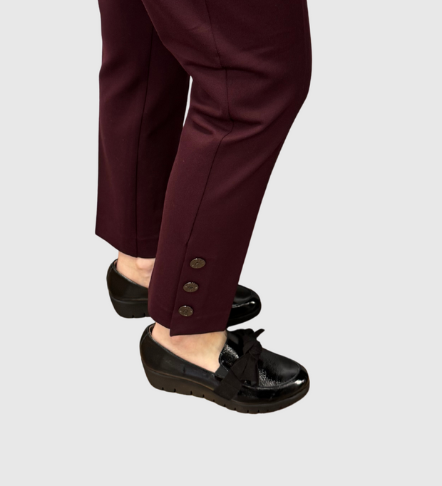Ankle Pant Button Detail