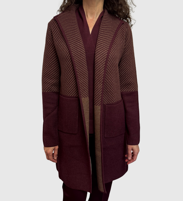 Heavy Knit Coat