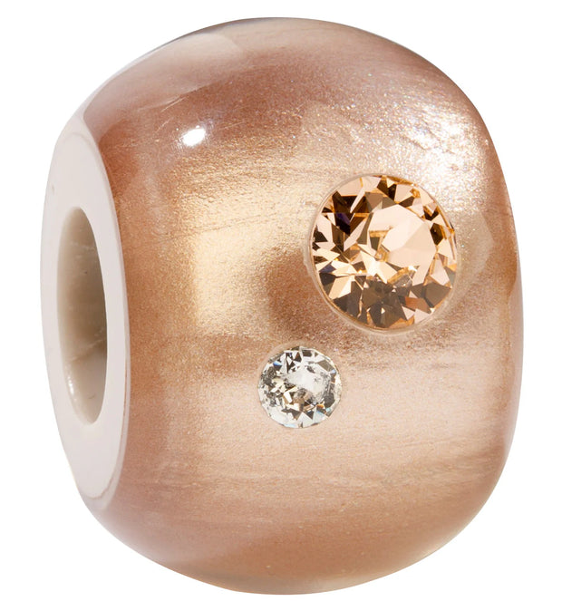 LUXX Bliss - Champagne bead with crystals