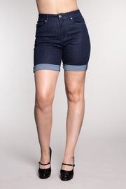 Sarah Cuffed Bermuda Shorts