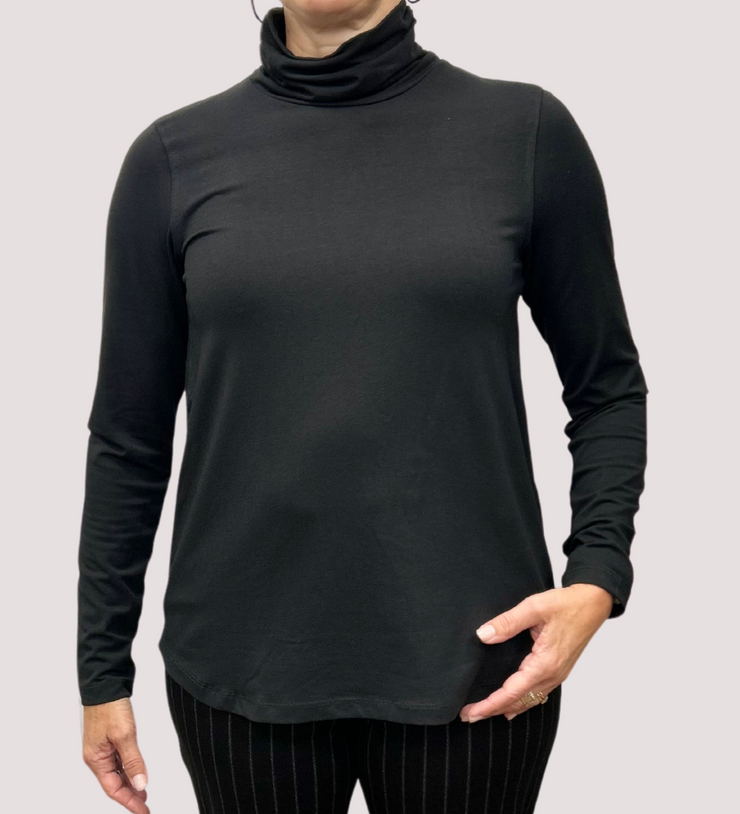 Rouched Turtleneck