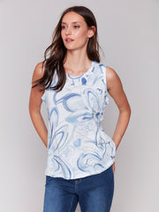 Swirl Print Tank