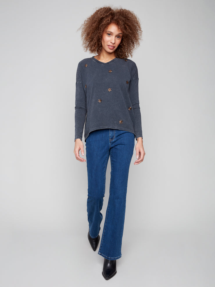 Jacquard Top