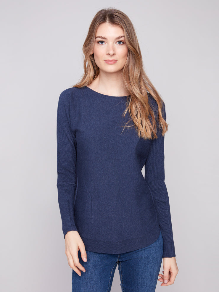 Back Laced Sweater
