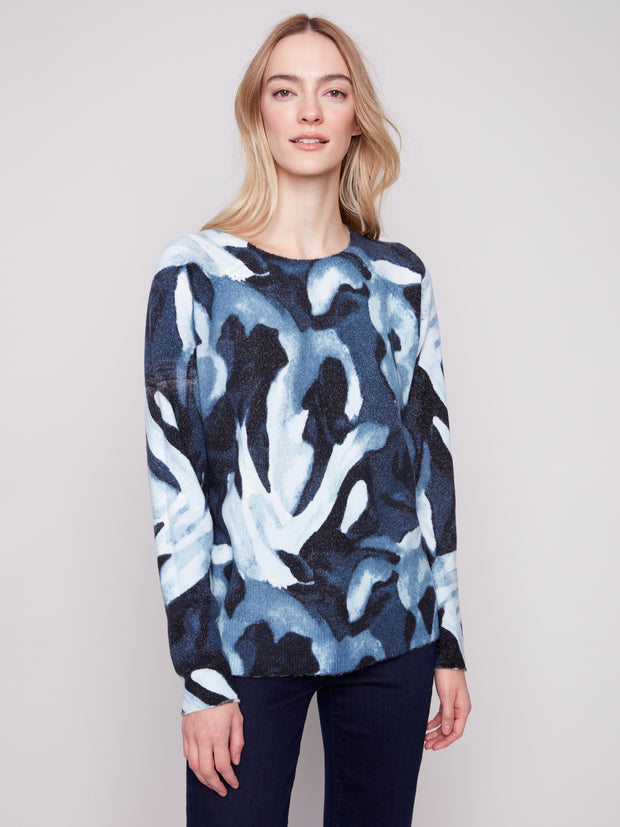 Reversible Raglan Sleeve Sweater