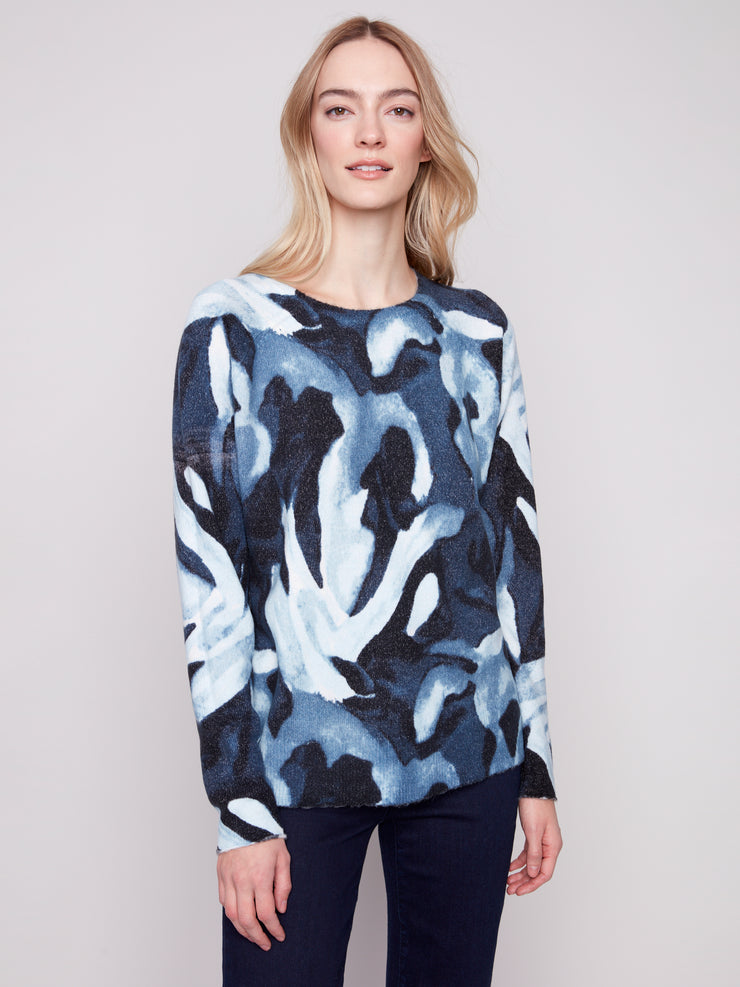 Reversible Raglan Sleeve Sweater