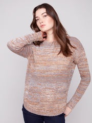 Detach Scarf Knit Sweater