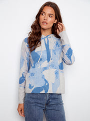 Swirl Print Hoodie