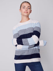 Striped Crew Neck Sweater
