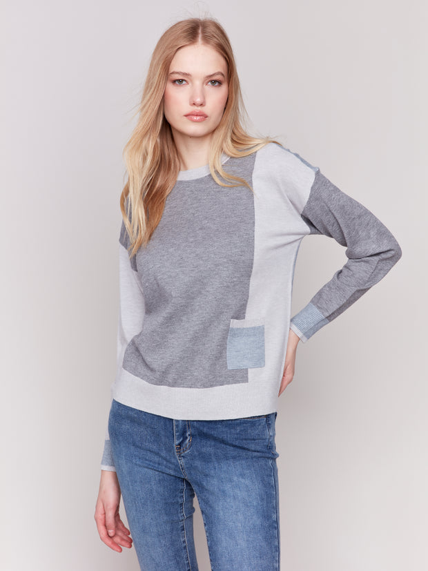 Colour Block Sweater