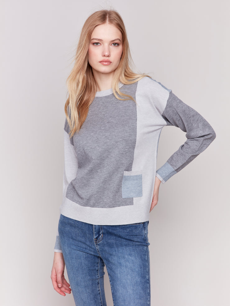 Colour Block Sweater