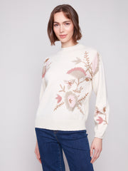Floral Printed Sweater