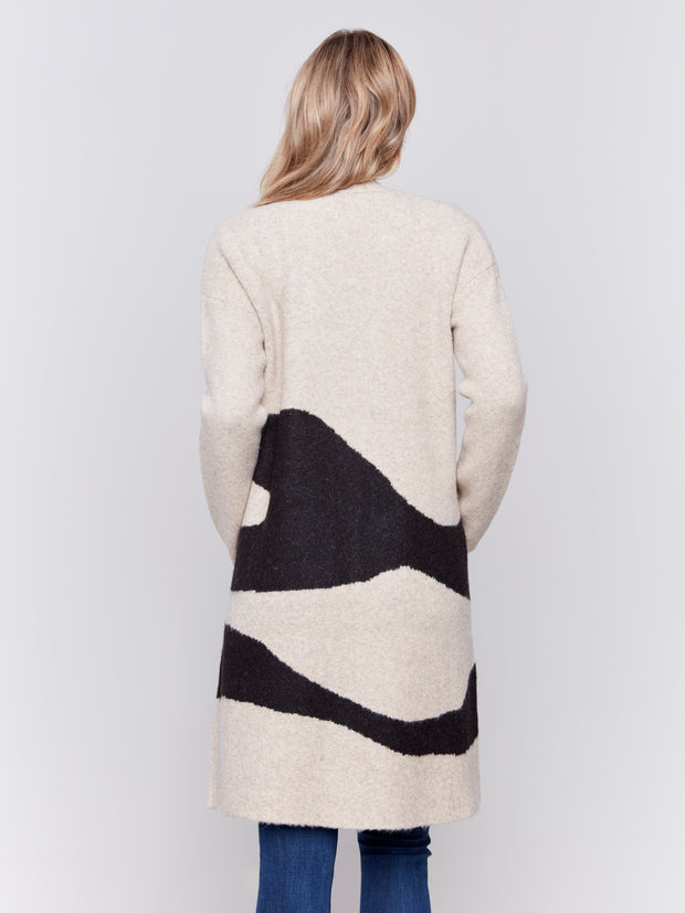Long Open Cardigan