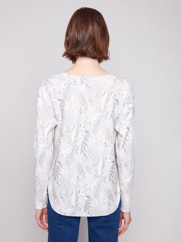 Printed Sweater