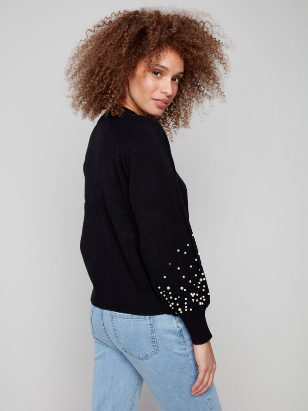 Pearl Embellished Sweater