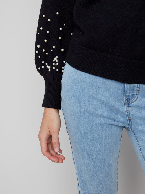 Pearl Embellished Sweater
